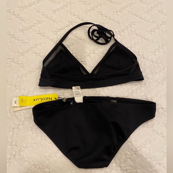 Vitamin A Neolux bikini set, size XS/4 bottom (NWT), S top (GUC) - Picture 2 of 7